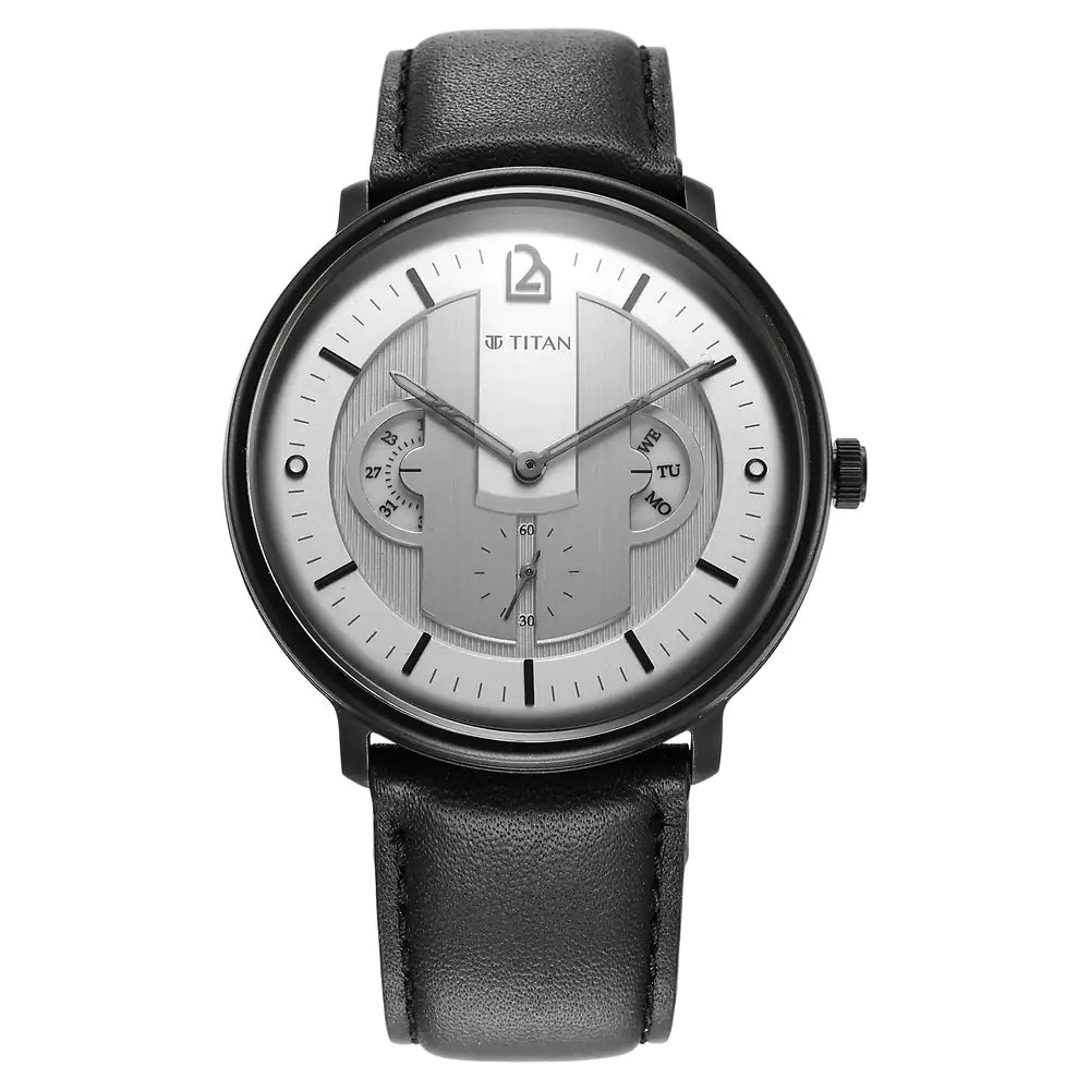 Titan silver strap discount watches