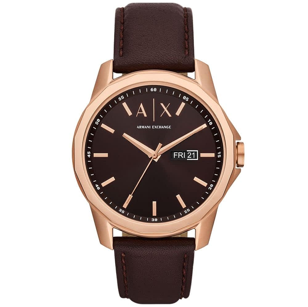 Armani Exchange Analog Brown Dial Men's Watch-AX1740 – Krishna Watch