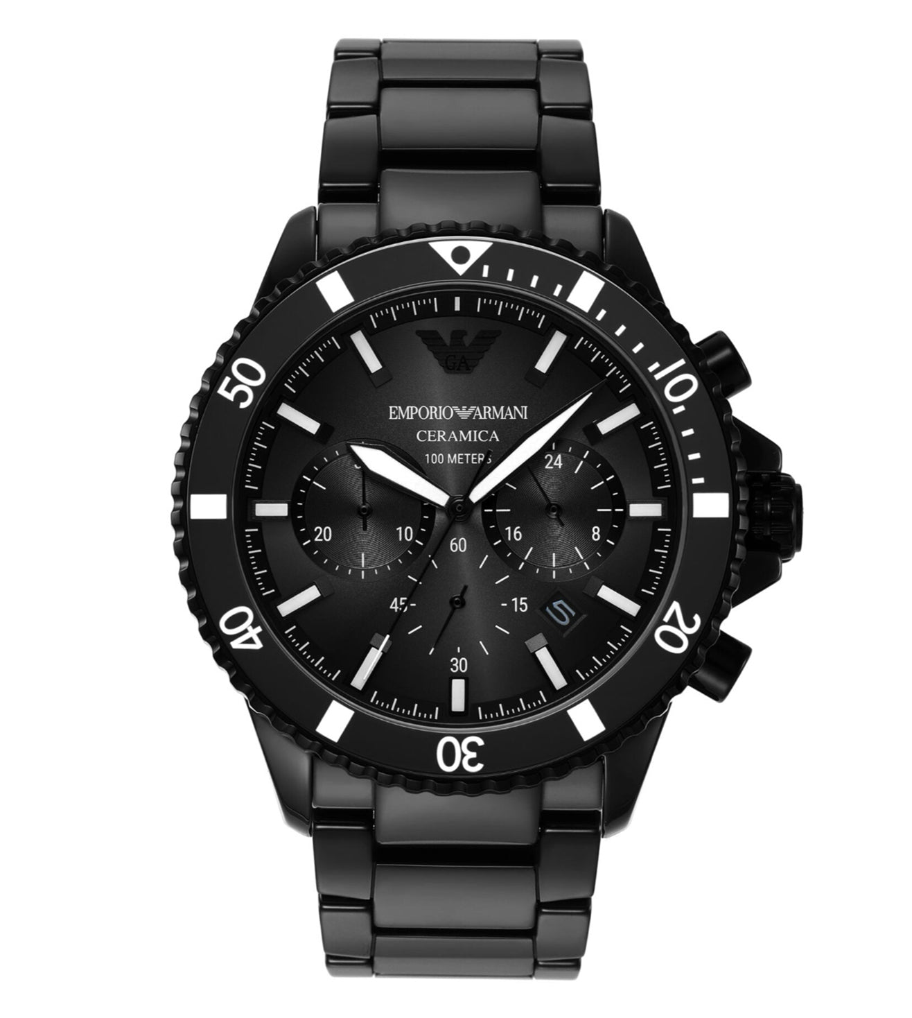 Emporio armani watch online ceramica black