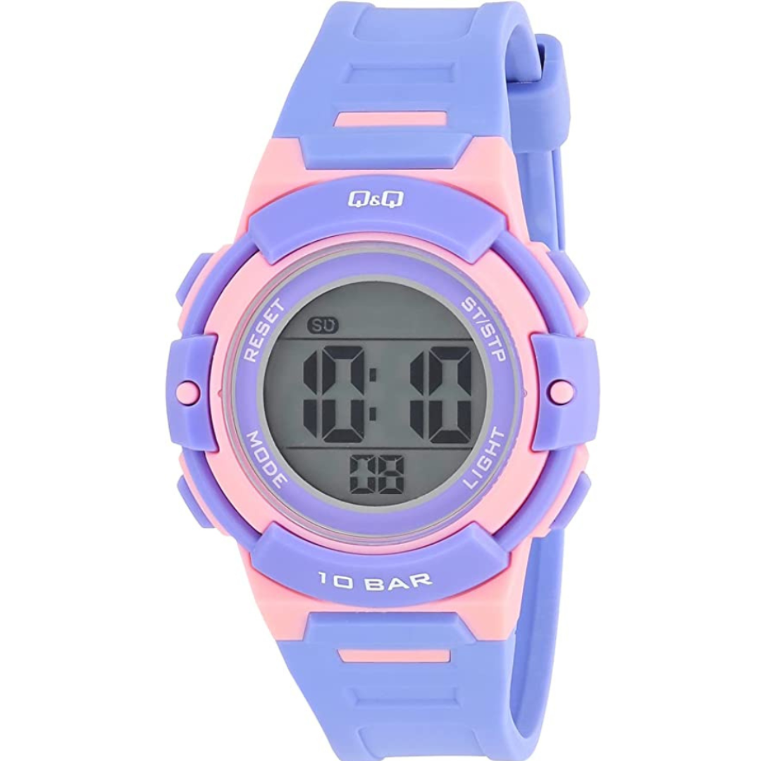 Q&q digital watch hot sale 10 bar