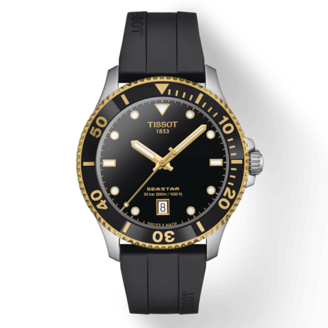 T1204101104100 - TISSOT SEASTAR 1000 40MM l'orologio sportivo per