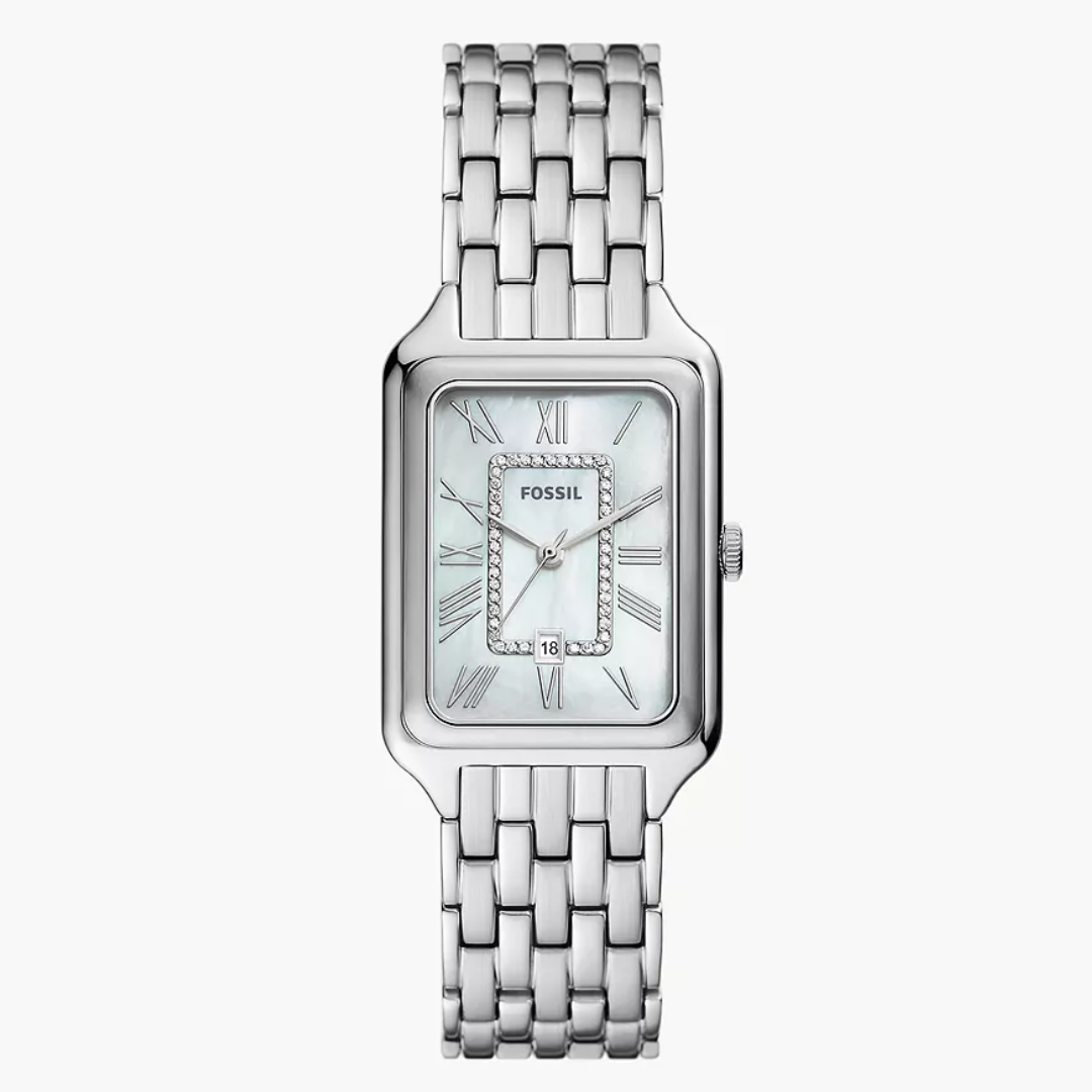 Raquel Three-Hand Date Two-Tone Stainless Steel Watch - ES5305