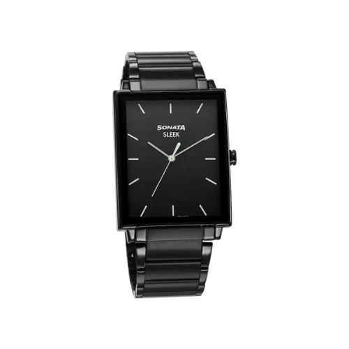 Black 2024 watch sonata