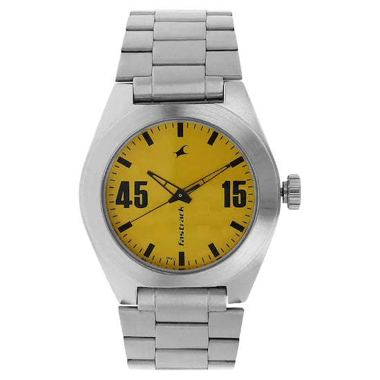 Fastrack watch best sale yellow colour