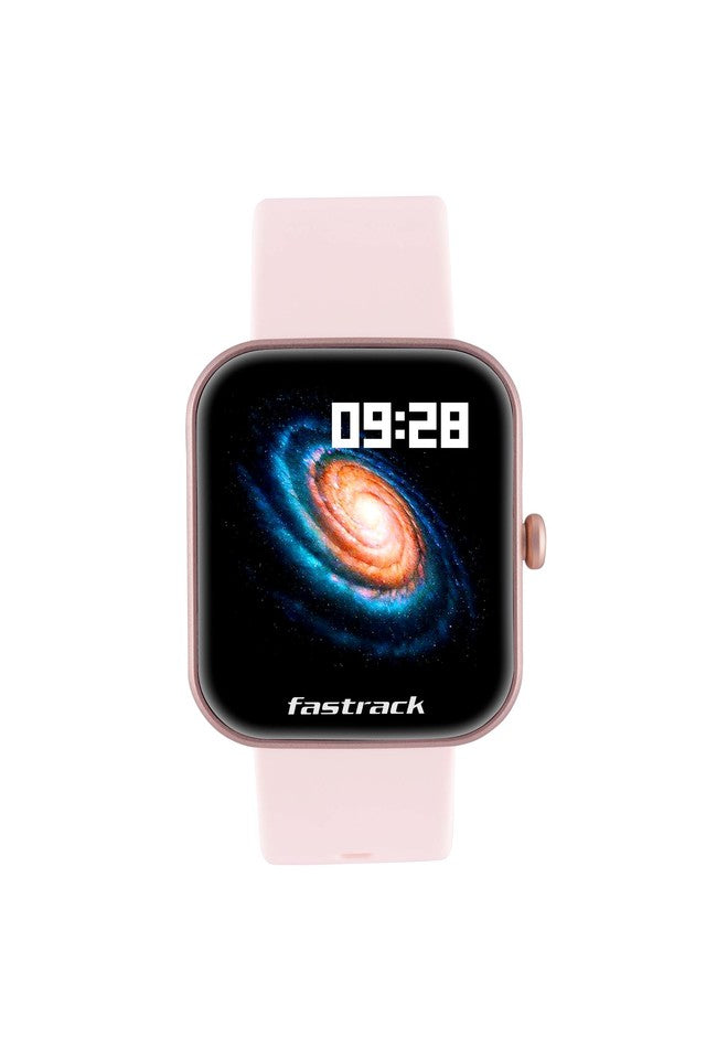 Fastrack Smart Unisex Watch with Pink Strap