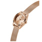 GUESS Ladies Rose Gold Tone Analog Watch GW0842L3