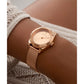 GUESS Ladies Rose Gold Tone Analog Watch GW0842L3