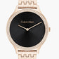 Calvin Klein  Quartz Female Analog Black Stainless Steel Watch 25100003