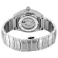 Titan Stellar Automatic Sun Moon Phase Grey Dial Stainless Steel Strap Watch For Men 10011km01