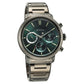 Titan Stellar Quartz Multifunction Green Dial Stainless Steel Strap Watch for Men NS10012QM01 / 10012QM01