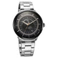 Titan Stellar Quartz Analog Sun Moon Phase Grey Dial Stainless Steel Strap Watch For Men 10028km02