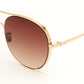 French Connection Gradient Round Women's Sunglasses - FC 7447 C3