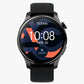 Titan Talk- Touch Screen Watch with Black Strap, BT Calling, AI- Voice Assistant, and Amoled Display 90156AP01