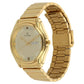 Titan Champagne Dial Golden Stainless Steel Strap Watch NP1578YM05 (DB752A)