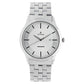 Titan Quartz Analog with Date White Dial Stainless Steel Strap Watch for Men 1584SM03 / NS1584SM03