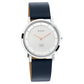 Titan Edge watch with Silver white dial with Rosegold highlights 1595SL06