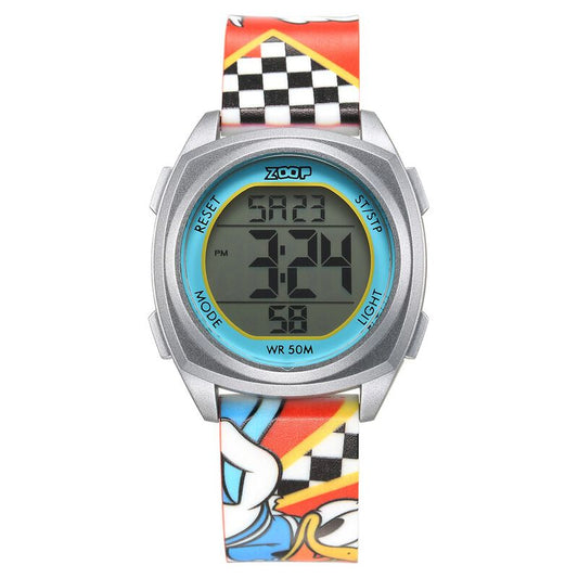 Zoop by Titan Disney Digital Dial Polyurethane Strap Watch for Kids 16025PP12