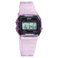 Zoop By Titan Clear Series Digital Dial Purple Plastic Strap Watch For Kids 16049pp05