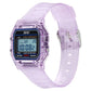 Zoop By Titan Clear Series Digital Dial Purple Plastic Strap Watch For Kids 16049pp05