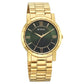 Titan Karishma Zing Quartz Analog Green Dial Stainless Steel Strap Watch for Men 1644YM05