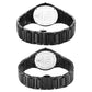 Titan Edge Pair Black Dial Analog Ceramic Strap watch for Couple - NS16962653NC01P