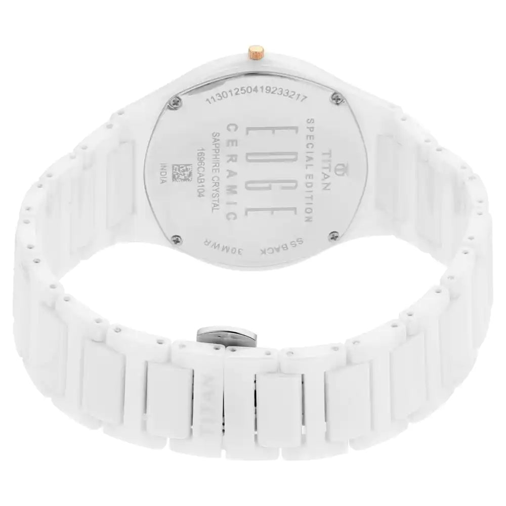 Titan Edge Ceramic in Arctic White NP1696QC04 (DJ525)