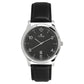 Titan Workwear Watch with Black Dial & Leather Strap NN1770SL02 (DH331)