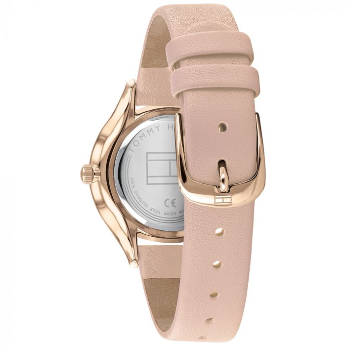 Tommy Hilfiger Women Gray Round Pink Watches 1782215