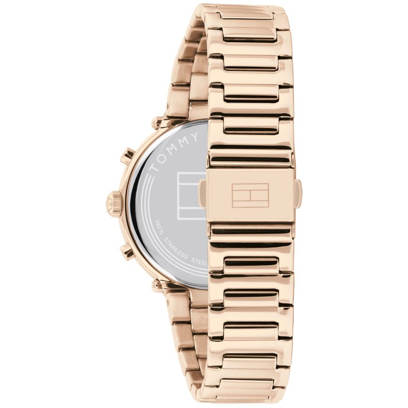 Tommy Hilfiger Carnation Gold Steel Women's Multi-function Watch - 1782347