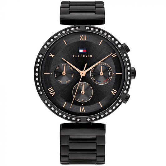 Tommy hilfiger Women Luna Round Black Watches TH1782390