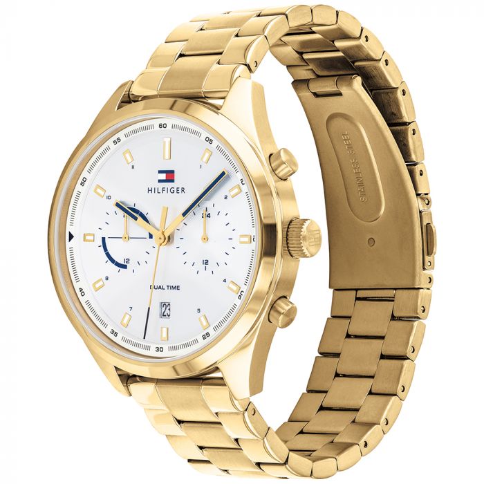 Tommy hilfiger Men Bennett Round White Watches TH1791726