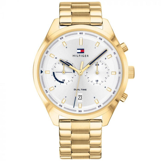 Tommy hilfiger Men Bennett Round White Watches TH1791726