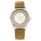 Titan Workwear Watch with Olive Grey Dial & Leather Strap NN1802SL09 (DK232)