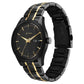 Titan Regalia Opulent Quartz Analog with Day and Date Black Dial Two Toned Stainless Steel Strap Watch for Men 1805KM10