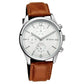 Titan Men's Metropolitan Charm: Men's Multifunctional Black Watch with Leather Strap NS1805SL04 / 1805SL04