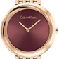 CALVIN KLEIN Twisted Bezel Analogue Watch For Women - 25100067