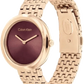 CALVIN KLEIN Twisted Bezel Analogue Watch For Women - 25100067