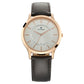 Silver Dial Leather Strap Watch NP1825WL01 (DJ634)