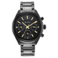 Titan Quartz Multifunction Black Dial Stainless Steel Strap Watch for Men NS1829NM02 / 1829NM02