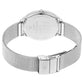 TITAN Edge Watch with Grey dial in steel case and mesh strap NQ1843SM01