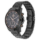 Titan Grandmaster Black Dial Chronograph Stainless Steel Strap watch for Men 1847KM02