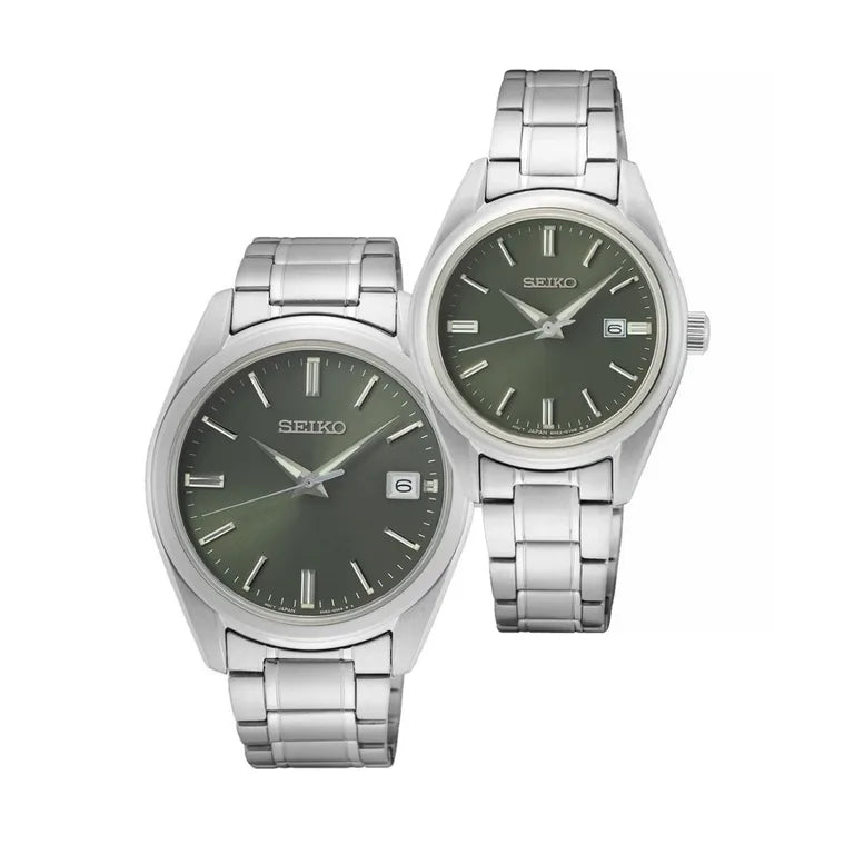 Seiko Couple Dress Watch SUR527P1, SUR533P1