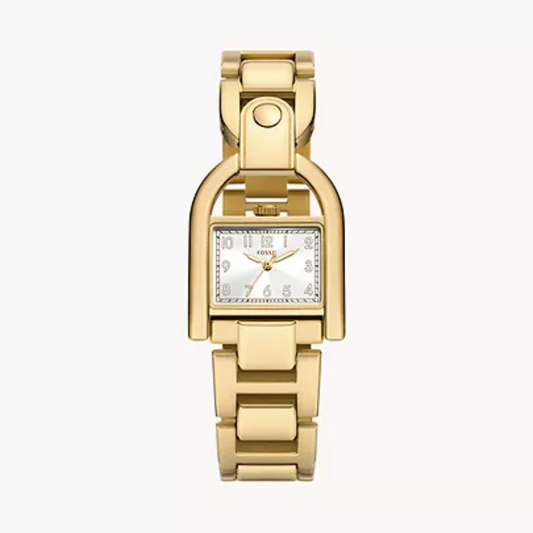 Harwell Three-Hand Gold-Tone Stainless Steel Watch ES5327