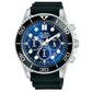 Alba Cobalt Blue Dial with Black Bezel Chronograph AT3J47X1