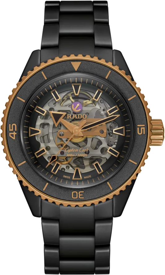 RADO Captain Cook High-Tech Ceramic Skeleton R32192152