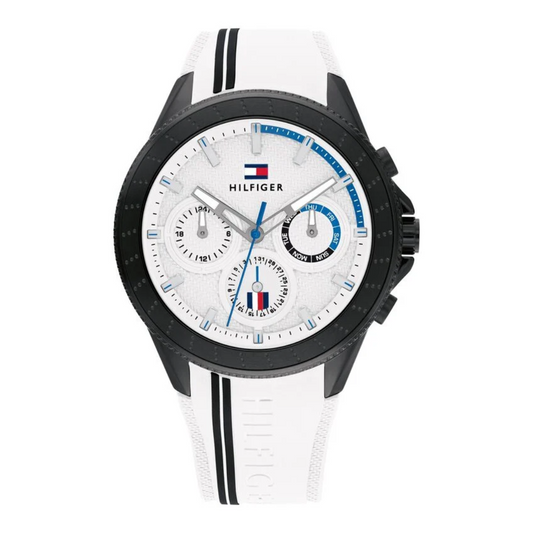 Tommy Hilfiger White Dial Quartz Multifunction Watch for Men 1791862