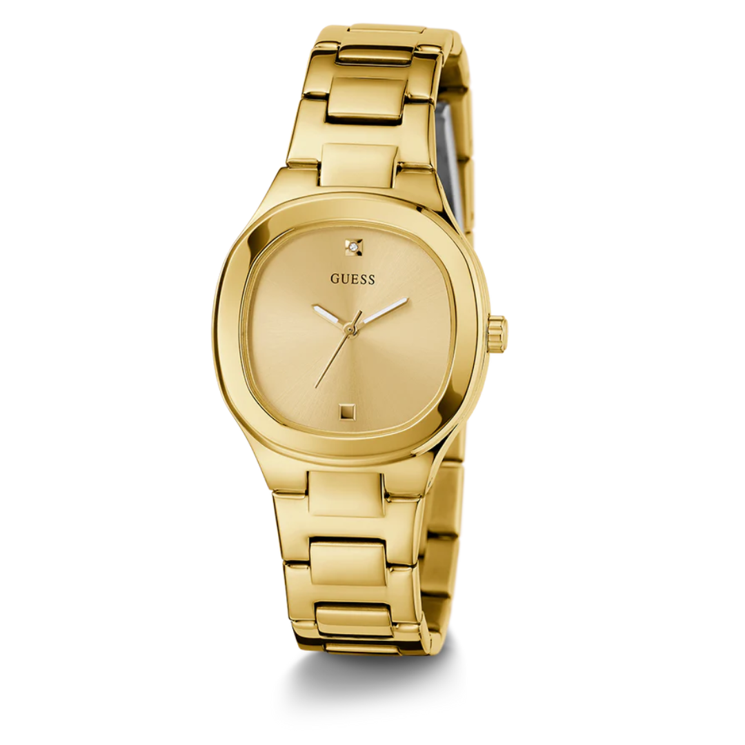 Guess Ladies Gold Tone Analog Watch GW0615L2