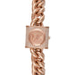 MICHAEL KORS Mk Chain Lock Analog Watch for Women MK4827