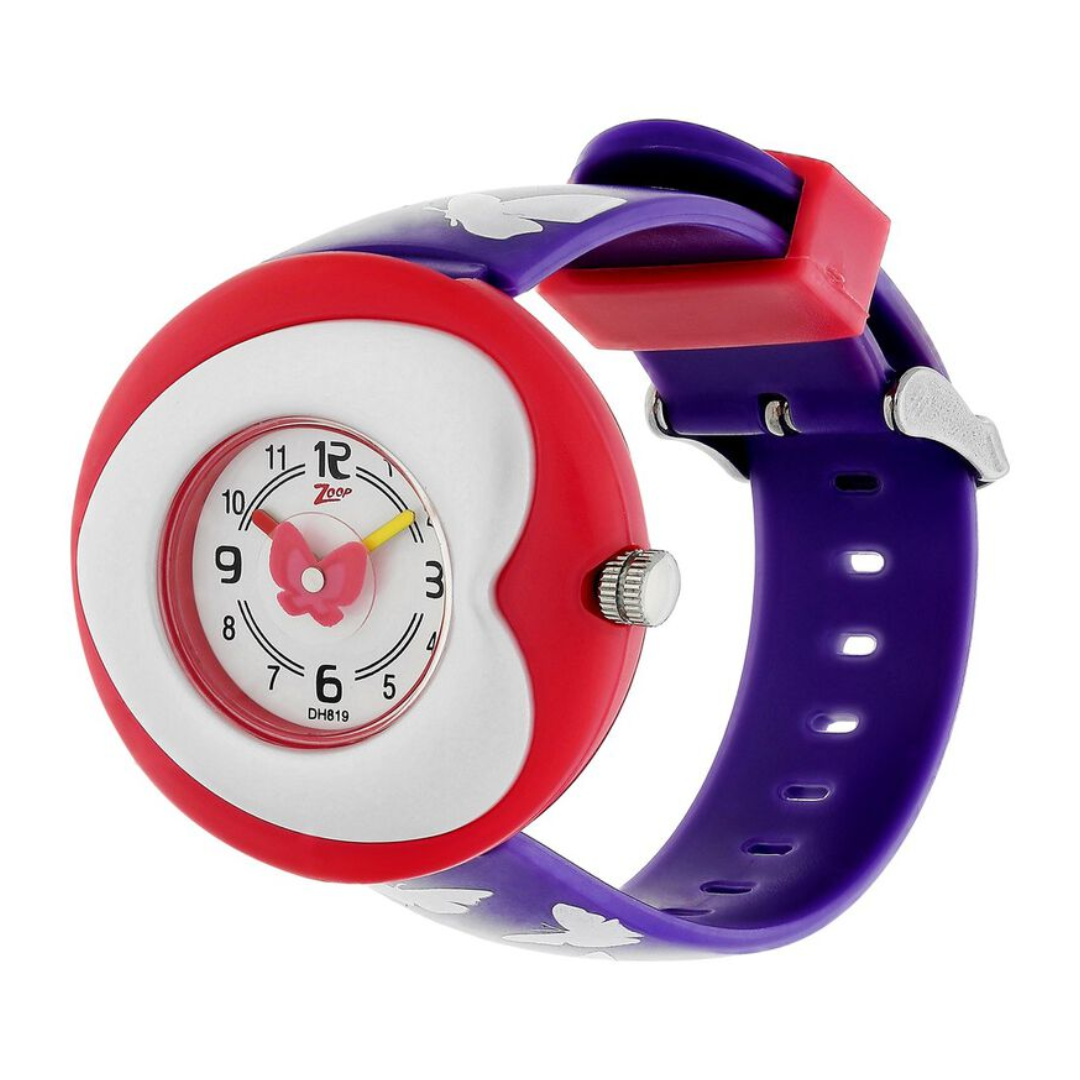 Buy Online Zoop By Titan Digital Dial PU Strap Watch for Kids - np26017pp05  | Titan