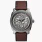 Machine Automatic Brown LiteHide™ Leather Watch ME3254